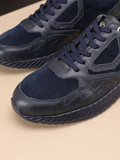 Мужские комбинированные кроссовки Stefano Ricci   