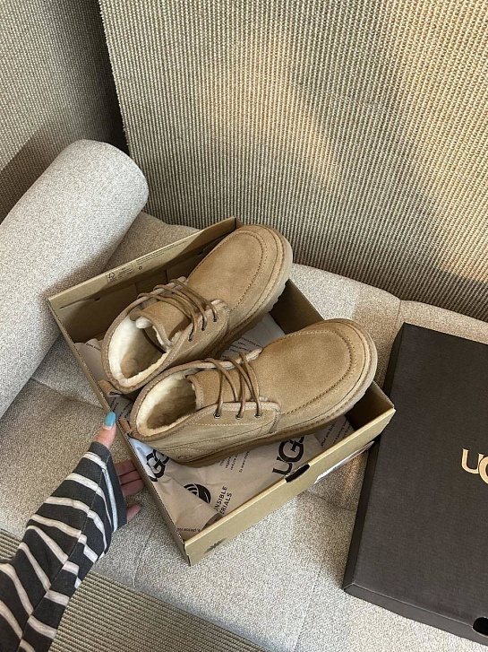 Ботинки с мехом UGG Neumel Moc - Mustard Seed