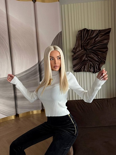 Женский лонгслив Schiaparelli Premium - White   