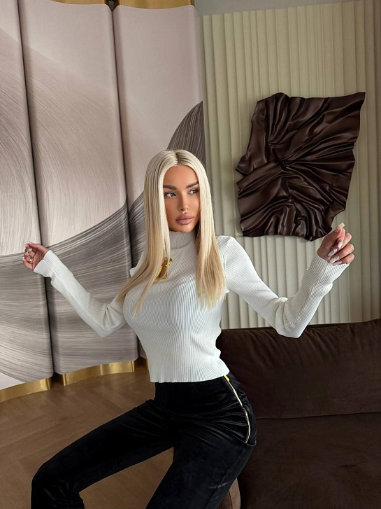 Женский лонгслив Schiaparelli Premium - White