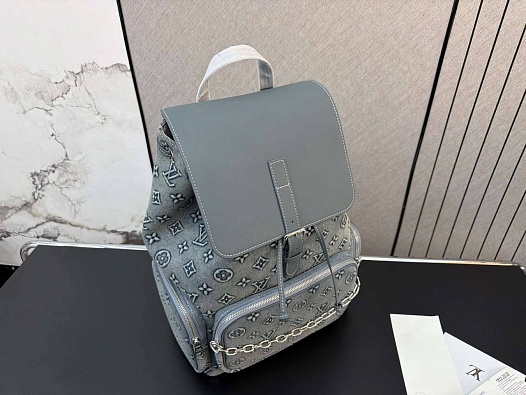 Джинсовый рюкзак Louis Vuitton Montsouris 40x37 см   