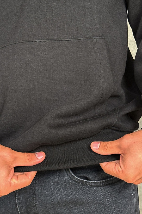 Худи чёрного цвета Balenciaga Slime logo-print