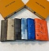 Кожаная обложка для паспорта Louis Vuitton Damoflage premium 14x10x2.5 см