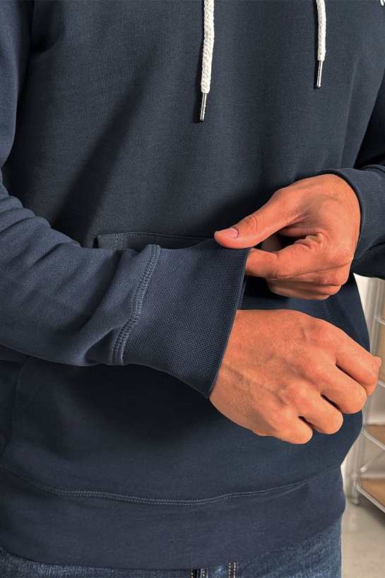 Мужское синее худи Tommy Hilfiger