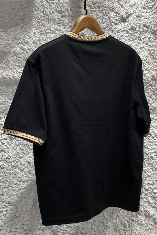 Белая оверсайз футболка Burberry