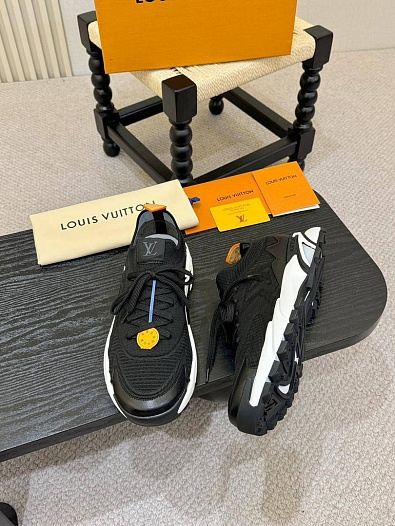 Мужские кроссовки Louis Vuitton Runner Tatic - Black   