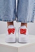 Кроссовки Supreme x Nike Air Force 1 - White / Red