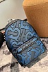 Рюкзак синего цвета Burberry TB Monogram 41x31 см
