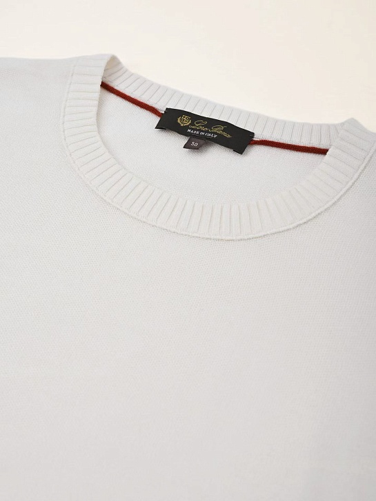 Мужская светло-бежевая футболка Loro Piana premium