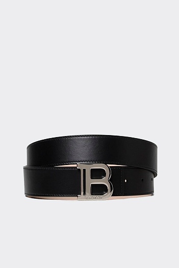 Кожаный ремень Balmain (длина 105 / 110 см)   