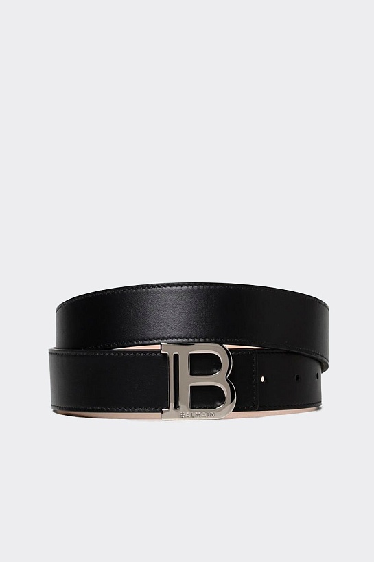 Кожаный ремень Balmain (длина 105 / 110 см)