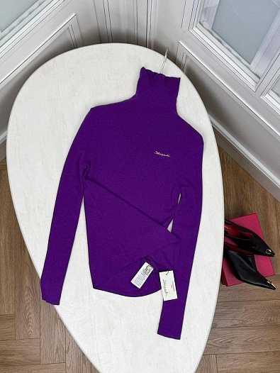 Женская водолазка Schiaparelli premium - Purple   