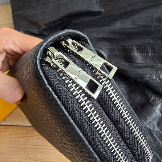 Кожаное портмоне Hermes 21x12 см   