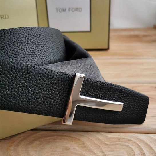 Кожаный ремень Tom Ford (длина 100 / 105 / 110 см)