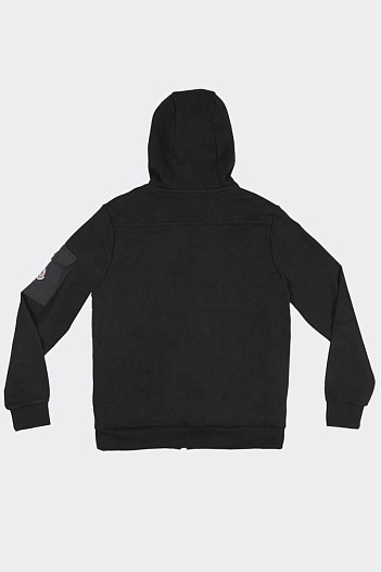 Мужская куртка Moncler чёрного цвета   