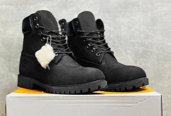 Зимние ботинки с мехом Timberland