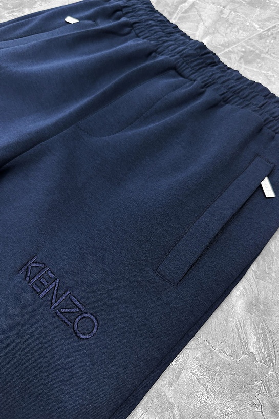 Тёмно-синие спортивные штаны Kenzo "Tiger"