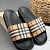 Мужские шлёпанцы Burberry Furley Check