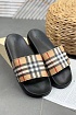 Мужские шлёпанцы Burberry Furley Check