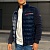 Куртка с вязанными рукавами Prada Linea Rossa - Navy