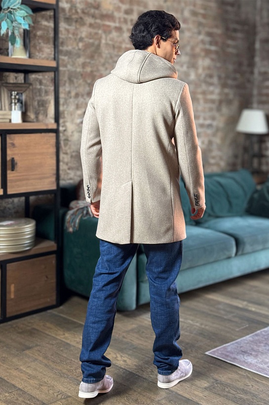 Мужское пальто Burberry London England - Beige