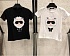 Женская белая футболка Karl Lagerfeld "Leo"