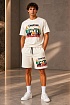 Мужские шорты Dsquared2 "Camping" - White