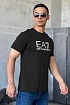 Мужская чёрная футболка Emporio Armani 7