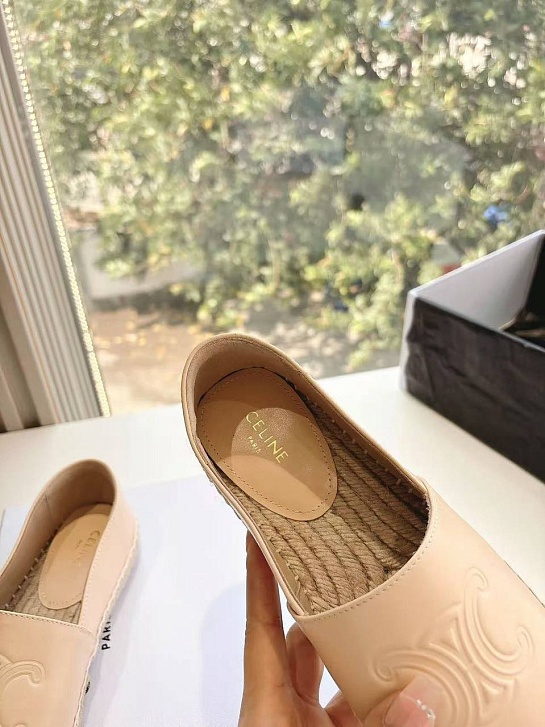 Женские эспадрильи Celine Premium - Beige