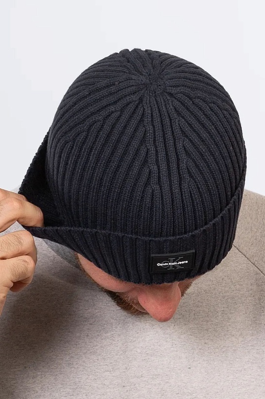 Шапка Calvin Klein logo-badge - Navy