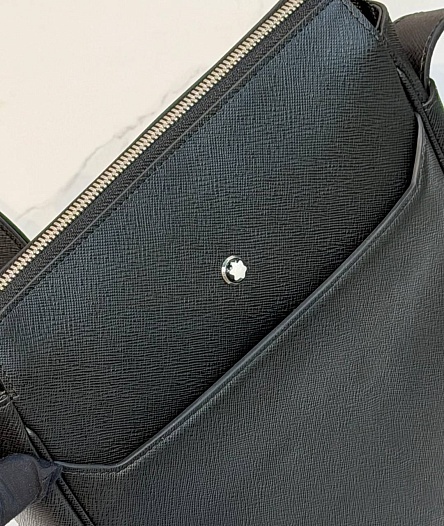 Кожаная сумка Montblanc Sartorial premium 24x22.5x5 см   