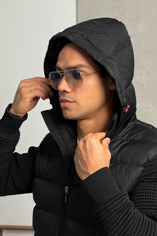 Куртка с вязаными рукавами Tommy Hilfiger