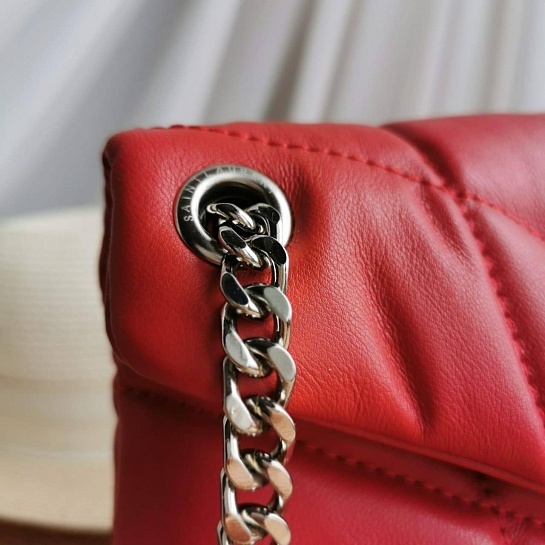 Женская сумка Yves Saint Laurent Loulou 36x22 см - Red