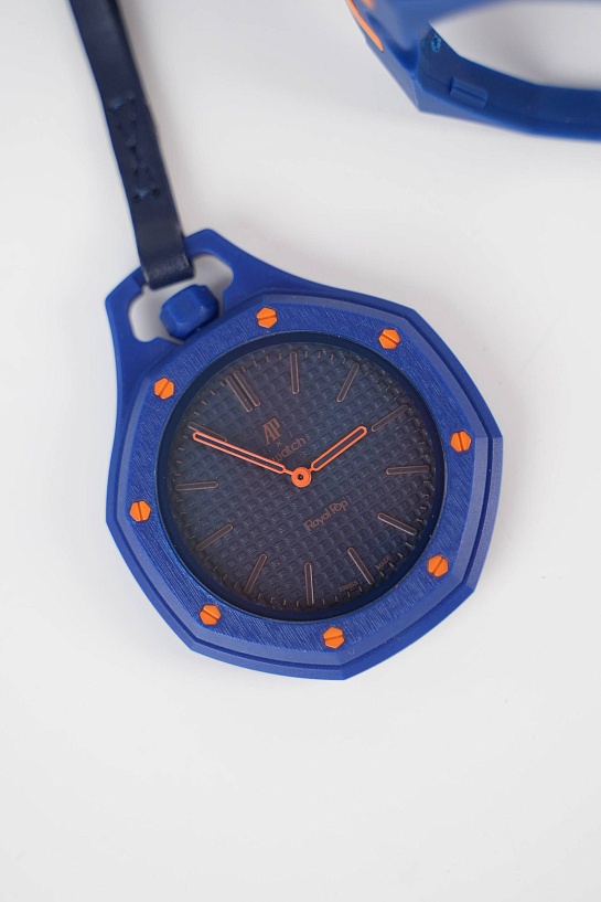 Часы Audemars Piguet x Swatch "Royal Pop" Orenji Hachi premium
