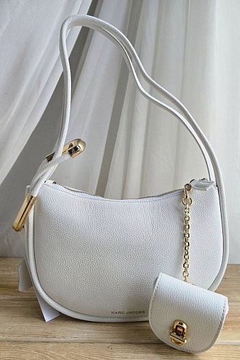 Кожаная сумка Marc Jacobs The Dual Hobo 28x18   