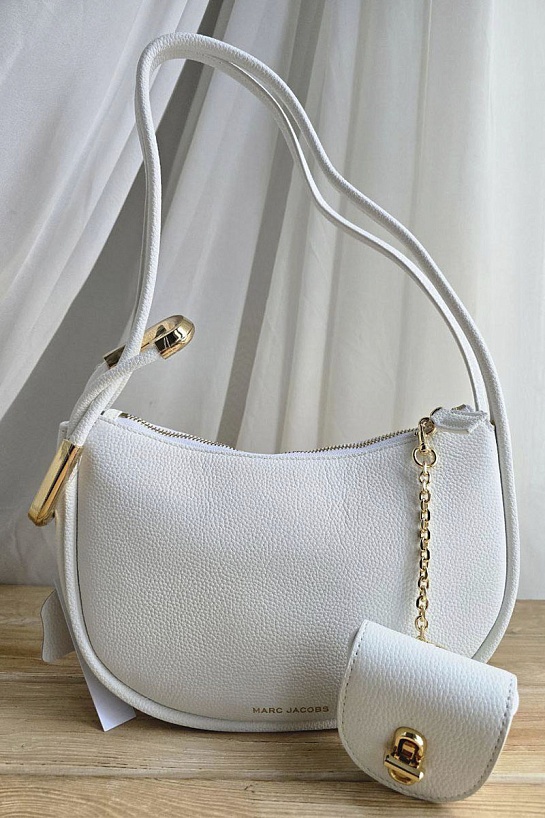 Кожаная сумка Marc Jacobs The Dual Hobo 28x18