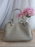 Кожаная сумка Bottega Veneta Basket 30x20 см - Beige