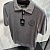 Мужское поло Stefano Ricci Eagle zip-neck - Grey