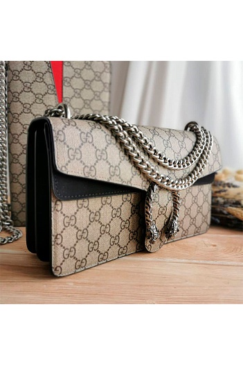 Сумка Gucci Dionysus Small GG shoulder bag 27x16 см   