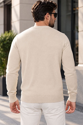 Мужская бежевая кофта Armani Exchange   