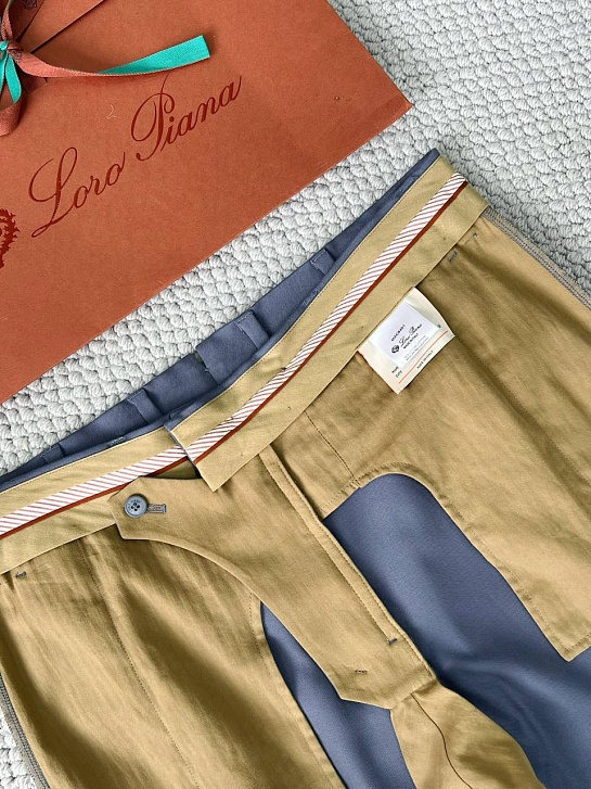 Мужские брюки Loro Piana Premium - Denim Blue