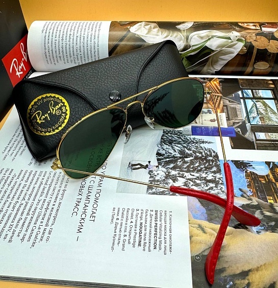 Солнцезащитные очки Ray-Ban Aviator Large Metal