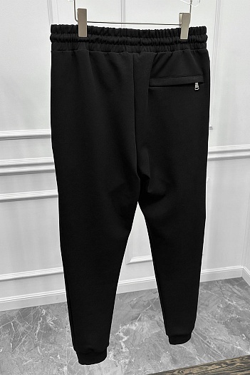 Чёрные спортивные штаны Paul & Shark logo-patch   