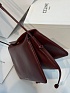 Кожаная сумка Celine Trio Flap premium 22.5x13x3.5 см