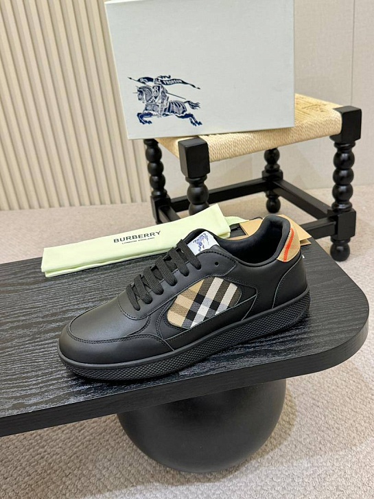 Мужские кроссовки Burberry Terrace - Black