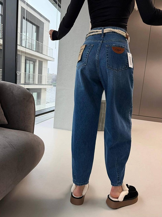 Женские синие джинсы Chloe premium