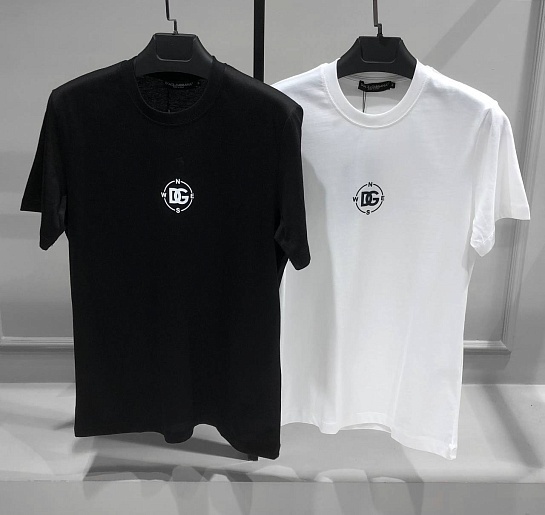 Мужская футболка Dolce & Gabbana Marina print - White