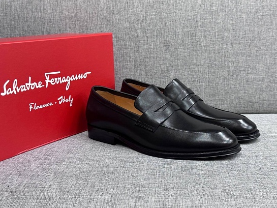 Мужские кожаные лоферы Salvatore Ferragamo