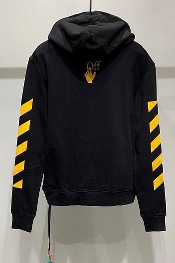 Мужской чёрный костюм Off-White Caravaggio Diag   
