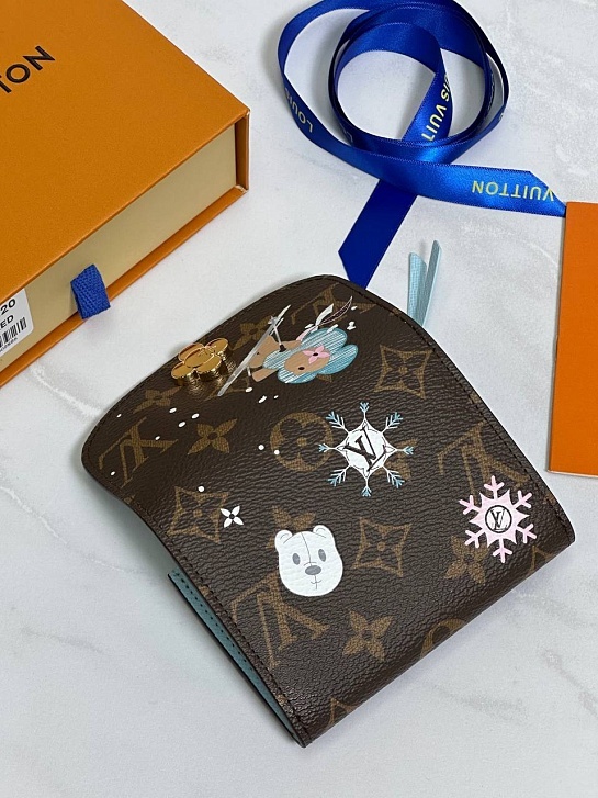 Кошелек Louis Vuitton Rosalie Snow Snow Premium 8x2.5x11 см